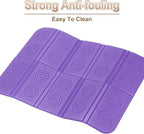 Folding Foam Mat, Mini Portable Lightweight Mini Waterproof Folding Mat Fit for Backpacking Hiking Camping Kneeling Outdoor Activities