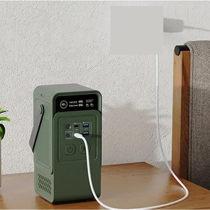 Power Station, Portable Outdoor E Power Source, Home Energy Storage Device Emergency Supply Comes With LED Lights And USB Ports,for Outdoor Camping Home