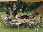 Snow Peak Single Action Camping Table, Portable Dining and Game Outdoor Table - Low