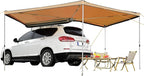 VEVOR 270 Degree Awning, Ultimate Sun Protection Vehicle Awning, Waterproof UV50+ Car Side Awnings with Carry Bag, All-Weather Free-Standing Overland Awnings Car Shelter for SUV Van Truck Camping