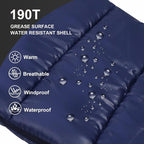 Northroad Mummy Sleeping Bag 14-59 ℉, 3-4 Season Warm & Cool Weather, Summer Spring Fall Lightweight Washable Sleeping Bag for Outdoor Camping Hiking Travel Hunting