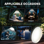 5000LM Flashlight Portable LED Camping Lantern Rechargeable Light 30W with Magnet , IPX4 Waterproof Tent Lights Power Failure Emergency Survival Kits Snowstorm