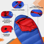 Clostnature Down Sleeping Bag for Adults - 20D 550 Fill Power Backpacking Mummy Sleeping Bag for 16°F - 45°F, Lightweight 4 Season Clod Weather Camping Gear with Compression Sack