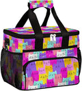 Pardick Colorful Animals Cat Cute Soft Cooler Bag Insulated Lunch Box for Men & Women, Large Leakproof Lunch Bag Portable Beach Cooler for Work, Picnic, Road Trips,Fishing, Travel, Camping,A-15