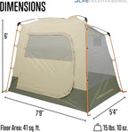 ALPS Mountaineering Ranger 1-Person Tent – Lightweight Freestanding Backpacking Tent with 7000-Series Aluminum Poles, Full Rainfly & Compact Design for Hiking and Camping