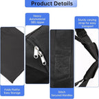 Large Tent Storage Bag - 83" L x 12" W - 600D High-Density Fabri Tent Poles Bag, Suitable for Various Heavy Duty Party Tent Canopy Models, Ripstop with Reinforced Handles and Dual Zipper