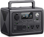 BLUETTI EB3A Portable Power Station, 268Wh Solar Generator LiFePO4 Battery Backup w/ 2 600W (1200W Surge) AC Outlets, Recharge from 0-80% in 30 Min., LFP Backup for Outdoor Camping, Trip, Power Outage