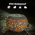Solar Table Lantern Outdoor Waterproof- Dancing Flickering Flame Solar Powered LED Light,White Metal Desktop Decorative Lamp for Gifts for Women Mom,Desk Patio Garden Yard