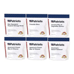 4Patriots 1-Week Survival Food Kits + Emergency Food Bars Bundle: 60 Long-Lasting Tasty Servings