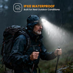 sofirn HS20 Dual Beam Headlamp, Up to 2700 Lumens LED Headlight, Independent Flood & Spot Control, USB-C Rechargeable for Hard Hat, Work, Hiking, Camping, Emergency
