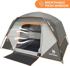 CAMEL CROWN Tents for Camping 4/6 Person Tent Waterproof Easy Setup Backpacking Tents