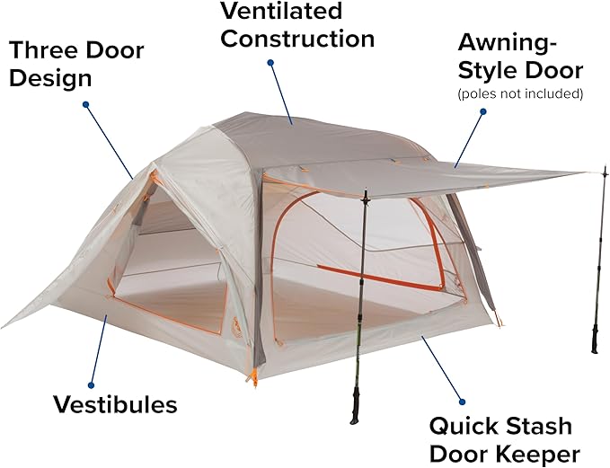 Big Agnes Salt Creek Superlight Backpacking Tent