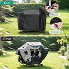 Grill Cover for Pit Boss Austin XL 1000Sq Grill and Smoker Onyx Series, 65inch Outdoor Grill Cover Waterproof for PB1000NX Smoker Grill-65 L x 28" W x 52" H