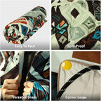 Camping Blanket, Puffy Blankets Lightweight Windproof Resistant for Outdoors,Hiking, Backpacking,Car,Picnic,Stadium