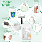 Hygiene Kit Bulk, Individually Packed, The Convenience Kit Bulk Is Fully Equipped And Clean And Hygienic, Convenience Kits Suitable For Hotel, Home, Camping, Travel (50 Sets)