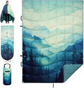 Camping Blanket, Puffy Blankets Lightweight Windproof Resistant for Outdoors,Hiking, Backpacking,Car,Picnic,Stadium