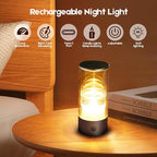 Small Camping Lights,Rechargeable Camping Light,Color Temperature Adjustment Mini Camping Lantern,Portable Camping Lamp with SOS Mode (Dark Grey)