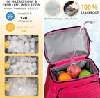 Tactical Backpack Cooler,Soft Lightweight Leakproof Cooler Backpack,Insulated Cooler Bag,Portable Soft Cooler Bag Waterproof for Beach, Travel, Camping, Picnic, Hiking