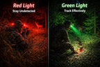 Long Range Rechargeable Headlamp, 5-Color-in-1, Zoomable Hunting Headlamp for Coyotes Hog Predators, Blood Tracking Light, Head Lamp Light for Search Rescue Outdoor Use Emergencies Gift