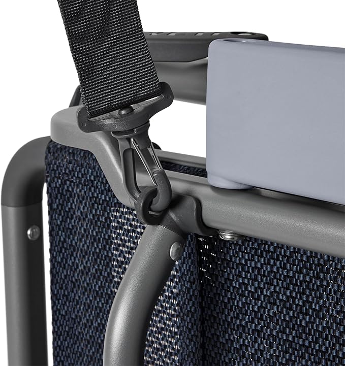 YETI Hondo Reclining Beach Chair, Breathable, UV-Resistant, and Supports up to 350 lbs, Navy