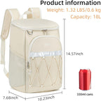 Backpack Cooler Backpack 26 Cans Insulated Leak Proof for Women Men Beach Camping Picnic Fishing Hiking Lunch Backpack Waterproof Cooler