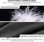 Naturehike Ultralight Down Sleeping Bag, 650FP Backpacking Sleeping Bag for Adults, 42℉ Waterproof Sleeping Bags for Camping, Hiking, Traveling with Compression Sack