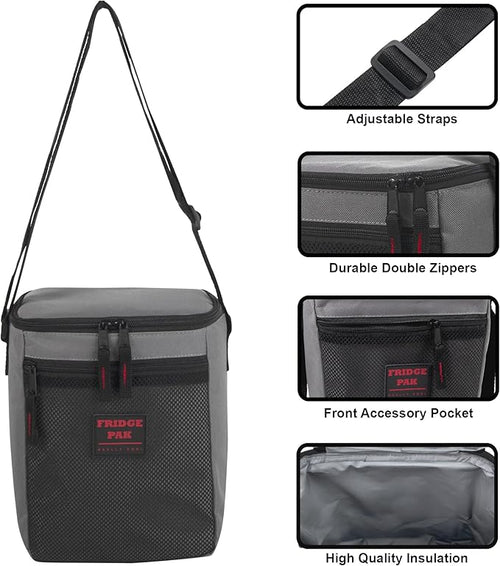 6 Can Cooler Bags Insulated Soft Cooler Lunch Bag for Men, Waterproof Leak Proof Cooler Bags Insulated