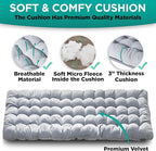 ZONETECH Folding Cot & Pad Mattress 4 Position Adjustable Portable, Premium Quality for Adult and Kids-Perfect for Camping, Travel, Patio, Beach, Indoor & Outdoor Activity (1-Pack)