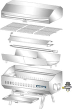 Magma A10-803 ChefsMate Gas Grill | Portable Stainless Steel BBQ | Ideal for Marine, RV, Camping & Outdoor Grilling