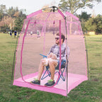 All Weather Proof Pod Sports Tent,Outdoor Weather Tent Sports Pod Pop Up Shelter with Sealed Floor,2-4 Person Clear Tent for Sport Event,Camping,Fishing 8 Sizes & Multicolor
