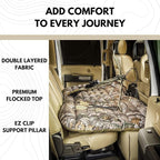 Pittman Outdoors - PPI CMO_TRKMAT AirBedz Rear Seat Air Mattress for Trucks and SUVs with Portable DC Air Pump, Realtree Camo