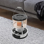 9000BTU Kerosene Heater & Stove, Portable Non Electric Kerosene Heaters, Outdoor Camping Portable Camp Tent Heater (Black)