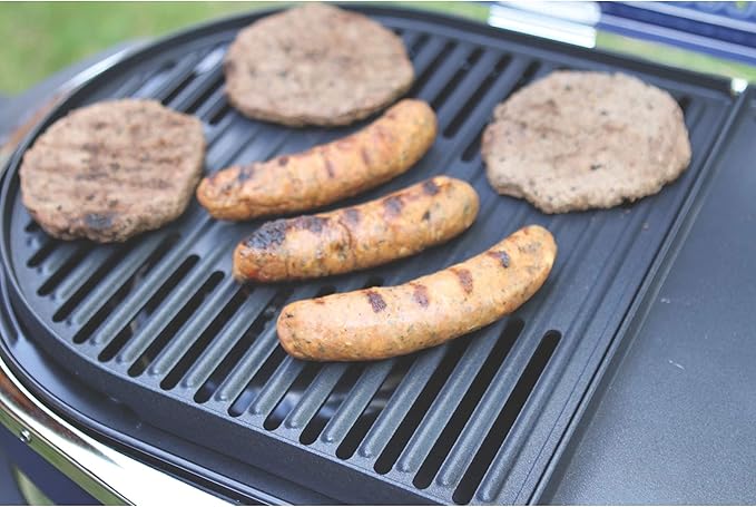 Uniflasy Cast Iron Grill Cooking Grates for Coleman Roadtrip Swaptop Grills LX LXE LXX, 2 Pack
