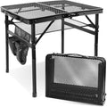 Folding Picnic Table for Grill Outdoor Camping Table with Portable Mesh Bag, Compact & Foldable for Easy Storage - Great for Picnic, Garden, Patio, Dining, BBQ, Party, Market 2Ft