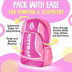 Pittman - Kids Air Mattress - Deluxe Kids Inflatable Bed with Electric Pump & Durable Backpack - Perfect Teen to Toddler Blow up Mattress for Sleepovers, Camping or Childs Travel Bed