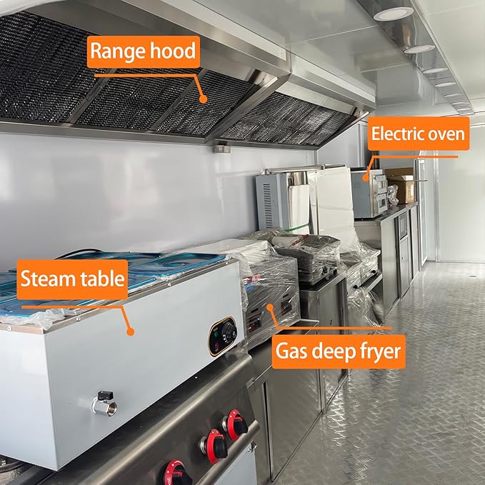 Disaster-Relief Food Truck & Emergency Support Trailer – Ruggedized Stainless Steel Mobile Kitchen, for Government Contracts and Humanitarian Missions