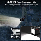 POWSTREAM 300W Solar Generator Power Station - 236Wh Portable Power Station with 60W Foldable Solar Panel Included, Pure Sine Wave Power Supply for Camping Emergency Home Blackout