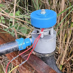 110V / 220V Water Turbine Generator 500W Micro Hydroelectric Generator With Blue Connectors, Portable Mini Hydro Power Station For Outdoor Computer Tv Lighting Family Camping,500w