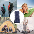 KAISHI Self Inflating Ultralight Sleeping Pad, Waterproof Air Camping Pad, Foot Press Air Sleeping Mat for Backpacking Camping Beach
