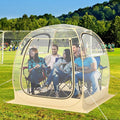 Goplus Sports Tent, Instant Pop up Weatherproof Shelter, Portable & Foldable Outdoor Clear View Bubble Tent w/Carrying Bag, Floor Mat, Watch Sports Events Camping