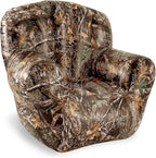 Air Candy Realtree® Camo Inflatable Outdoor Armchair – Heavy-Duty Puncture-Resistant Bottom – Ultra-Comfortable Camping, Tailgating & Outdoor Lounge Chair – Supports 250 lbs – Portable & Easy Inflate