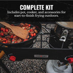 Gas One B-4545A Propane Double Burner Two Burner Camp Stove Outdoor High Pressure Propane 2 Burner Adjustable PSI Regulator and 4ft Hose With Removable Legs