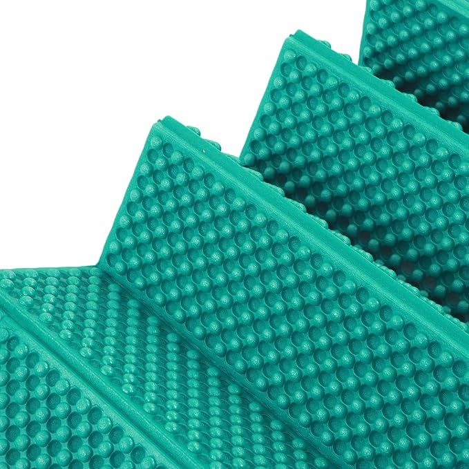 VBESTLIFE Foldable Sleeping Pad, Egg Crate Foam Pad Environment Friendly Moisture Isolation 2cm Thickness for Outdoor Camping