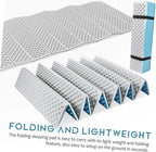 KESYOO Thermal Camping Sleeping Pad Lightweight Backpacking Gear Folding Moisture Pad