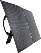 Wagan EL8214 100W Foldable Solar Panel High Efficiency with Anderson Connector 6.5 ft Power Cable Compatible with Any Anderson Equipped Device for Solar Power Generator Van Camping Off-Grid