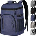 Capolo Cooler Backpack for Men Women Insulated Backpack Cooler Leak Proof Thermal Bag Beverage Soft Cooler Bag Lunch Backpack for Camping 30/45 Cans