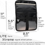 Xtreme Sight Line ~ AQUA RT Large Water-Proof Faraday Backpack/Small LITE Faraday Bag Combo ~ Tracking/Hacking Defense ~ Backwoods Camo