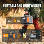 BALDR Portable Power Station, 330W(660W Peak) Solar Generator, 288Wh Solar Power Bank 120V Pure Sine Wave AC Outlet, 78000mAh Backup Lithium Battery for Home CPAP Camping Travel Outdoors Emergency