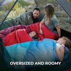 Teton Celsius XXL Sleeping Bag, Cold Weather Sleeping Bags for Adults and Kids, Camping Made Easy and Warm. Compression Sack Included, 35F, 25F, 0F, 20F Degree