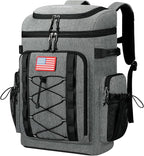 Maelstrom Backpack Cooler,Soft Lightweight Leakproof Cooler Backpack,Men Women 35/50 Can Insulated Cooler Bag,Keeps Hot/Cold for Up to 16 Hours,Perfect for Camping, Beach